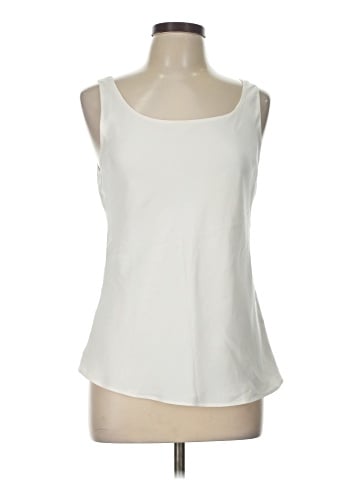 Lafayette 148 New York Sleeveless Silk Top (view 1)