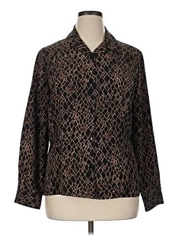 Sag Harbor Long Sleeve Blouse (view 1)