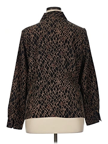 Sag Harbor Long Sleeve Blouse (view 2)