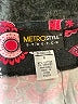 Metrostyle Paisley Black Skort Size 6 - photo 3