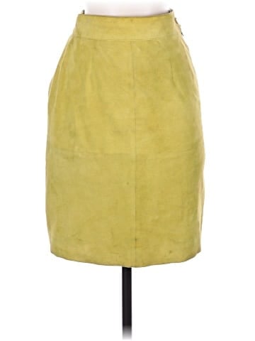 Hermès Leather Skirt (view 1)