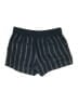 Athleta 100% Linen Stripes Blue Shorts Size 12 - photo 2