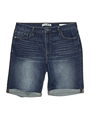 Code Bleu Denim Shorts (view 1)