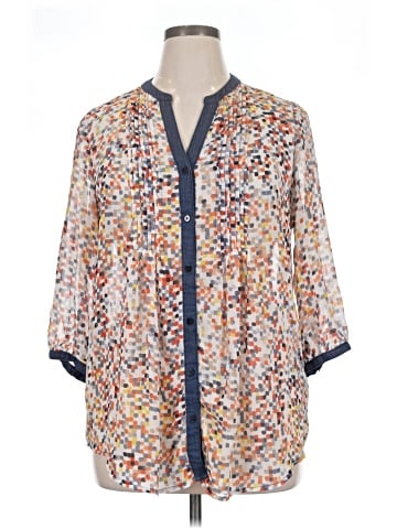 Liz Claiborne 3/4 Sleeve Blouse (view 1)