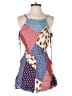 Very J 100% Rayon Paisley Color Block Multi Color Ivory Romper Size S - photo 1