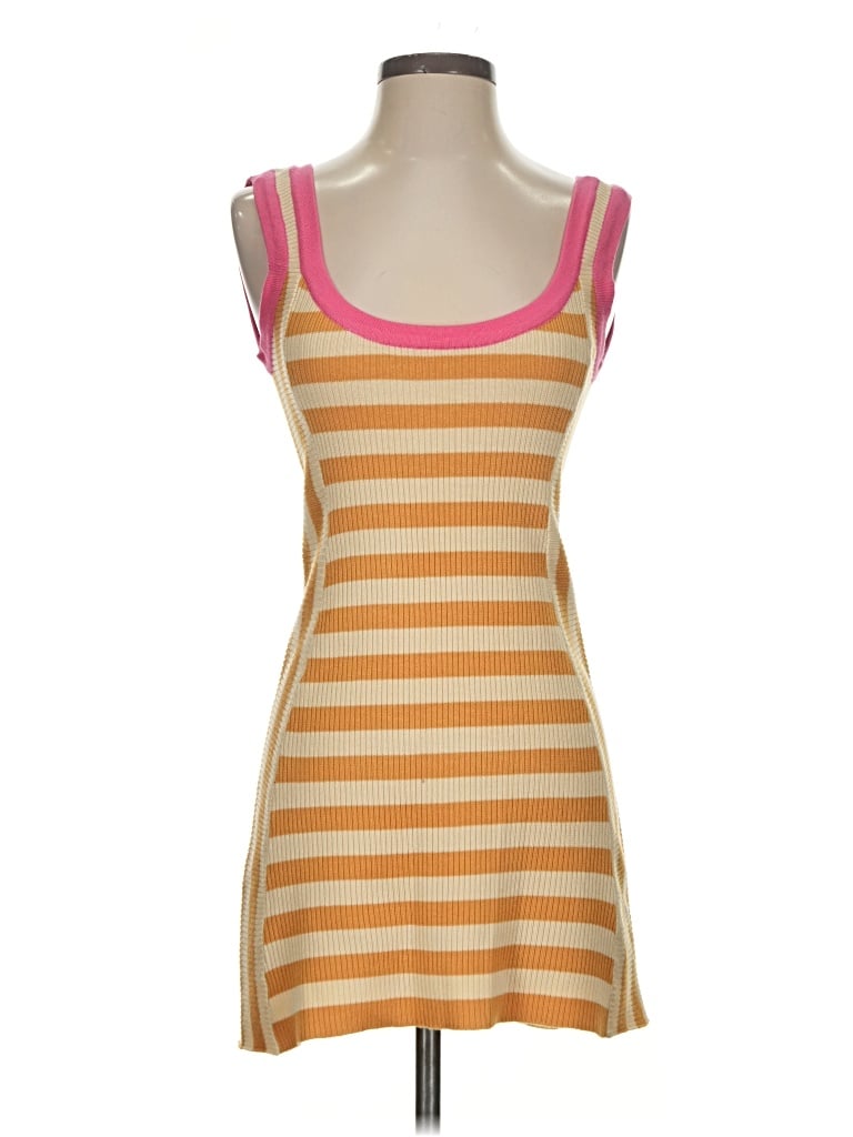 Pre-owned Vrg Grl Casual Dress In Orange