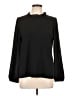 Ann Taylor Black Long Sleeve Blouse Size L - photo 1