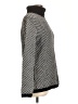 Karen Scott Houndstooth Gray Turtleneck Sweater Size L - photo 4