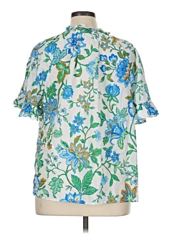 Chelsea & Theodore Short Sleeve Blouse (view 2)