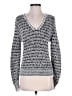 Chanel Tweed Silver Pullover Sweater Size EU 34 / US 4 - photo 1