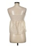 Shein 100% Polyester Ivory Tube Top Size 6 - photo 2