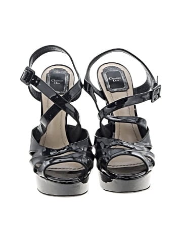 Christian Dior  Cannage Heel Platform Sandals (view 2)
