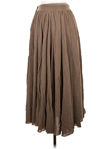 Linda Allard Ellen Tracy Silk Skirt (view 2)