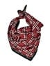 Burberry Plaid Burgundy Scarf One size - photo 1