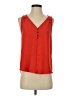 Everly 100% Polyester Red Sleeveless Blouse Size S - photo 1