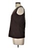 Classic Elements 100% Cotton Brown Sleeveless Top Size L - photo 5