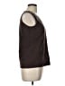 Classic Elements 100% Cotton Brown Sleeveless Top Size L - photo 4