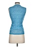 Chaps Blue Sleeveless Blouse Size S - photo 2