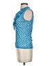 Chaps Blue Sleeveless Blouse Size S - photo 5