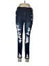 rue21 Hearts Blue Jeans Size 10 - photo 1