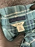 L.L.Bean 100% Cotton Plaid Teal Long Sleeve Blouse Size 2X - photo 7