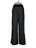 Adrienne Vittadini 100% Polyester Houndstooth Black Casual Pants Size L - photo 2