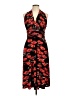 Evan Picone Floral Black Cocktail Dress Size 12 - photo 1