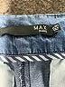 Max Jeans Blue Denim Shorts Size 30 waist - photo 3