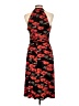 Evan Picone Floral Black Cocktail Dress Size 12 - photo 2