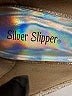 Silver Slipper Gold Heels Size 6 1/2 - photo 3