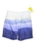 Gap Kids 100% Polyester Color Block Blue Board Shorts Size 10 - photo 1