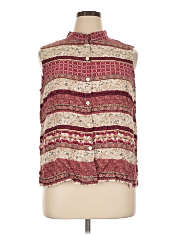 John Paul Richard Sleeveless Button-Down Shirt (view 1)