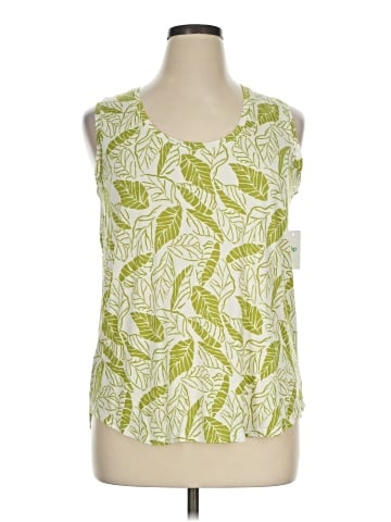 dip Sleeveless Blouse (view 1)