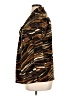 Grace Animal Print Brown 3/4 Sleeve Blouse Size 1X - photo 5