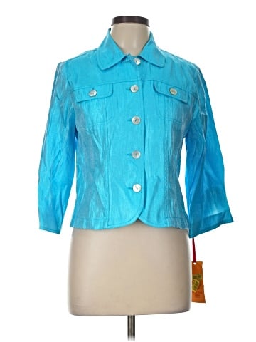 Ruby Rd. 3/4 Sleeve Button-Down Shirt (view 1)