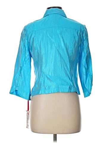 Ruby Rd. 3/4 Sleeve Button-Down Shirt (view 2)
