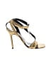 Gucci 100% Leather Gold Sandals Size EU (IT) 37 / US 7 - photo 1