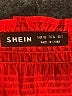 Shein Red Short Sleeve Top Size 2 - photo 4