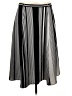 NY Collection Stripes Silver Formal Skirt Size L - photo 1