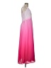 Express 100% Polyester Color Block Pink Casual Dress Size Lg Petite - photo 4
