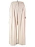 Bar III Ivory Cargo Pants Size 2X - photo 1
