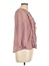 E&M Collection 100% Polyester Pink 3/4 Sleeve Blouse Size L - photo 4