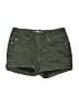 No Boundaries Solid Green Khaki Shorts Size 1 - photo 1