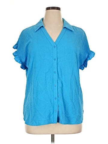 Pleione Short Sleeve Blouse (view 1)