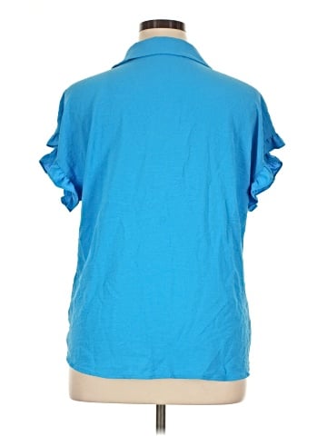 Pleione Short Sleeve Blouse (view 2)