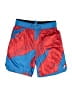 Athletic Works Color Block Red Athletic Shorts Size 8 - photo 1