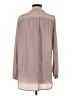 Democracy 100% Polyester Pink Long Sleeve Blouse Size S - photo 2