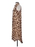 Equipment 100% Silk Animal Print Brown Casual Dress Size XS - photo 5