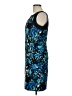 AB Studio Print Blue Cocktail Dress Size 10 - photo 5