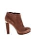 MICHAEL Michael Kors 100% Leather Brown Ankle Boots Size 8 1/2 - photo 1